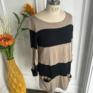 Joseph A. Knit Sweater with Patch Pockets